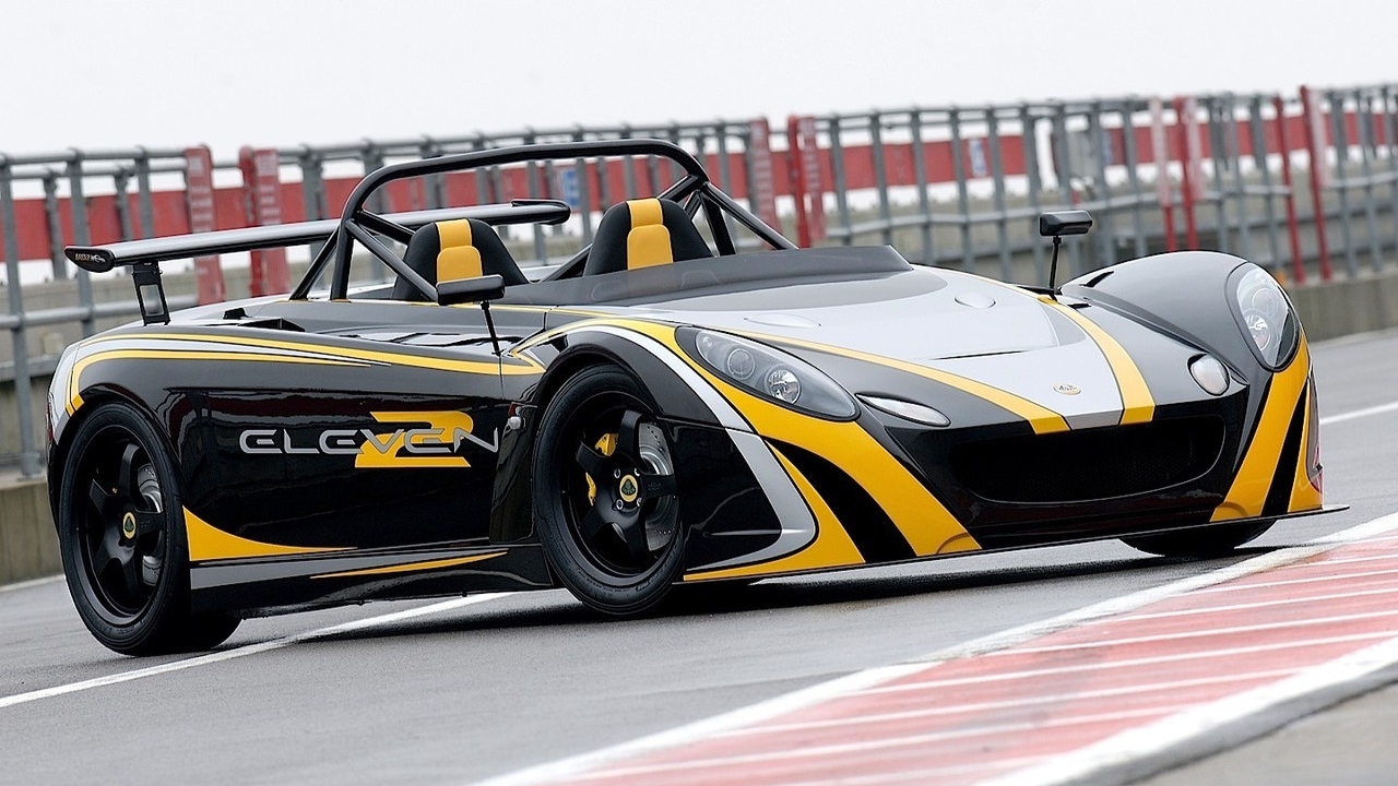 Black and yellow Lotus 2-eleven