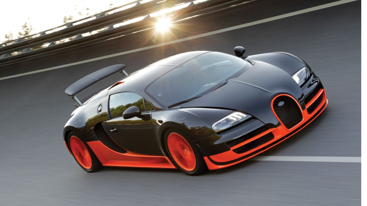 Bugatti Veyron speed record