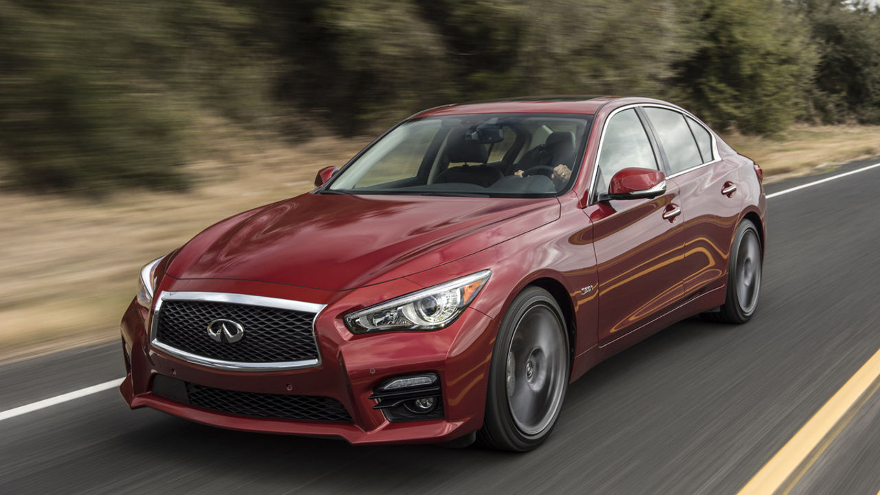 2016 Infiniti Q50 Red Sport