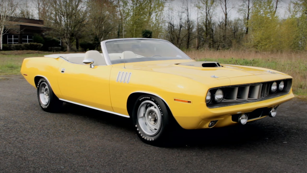 1971 Plymouth Barracuda Hemi Convertible