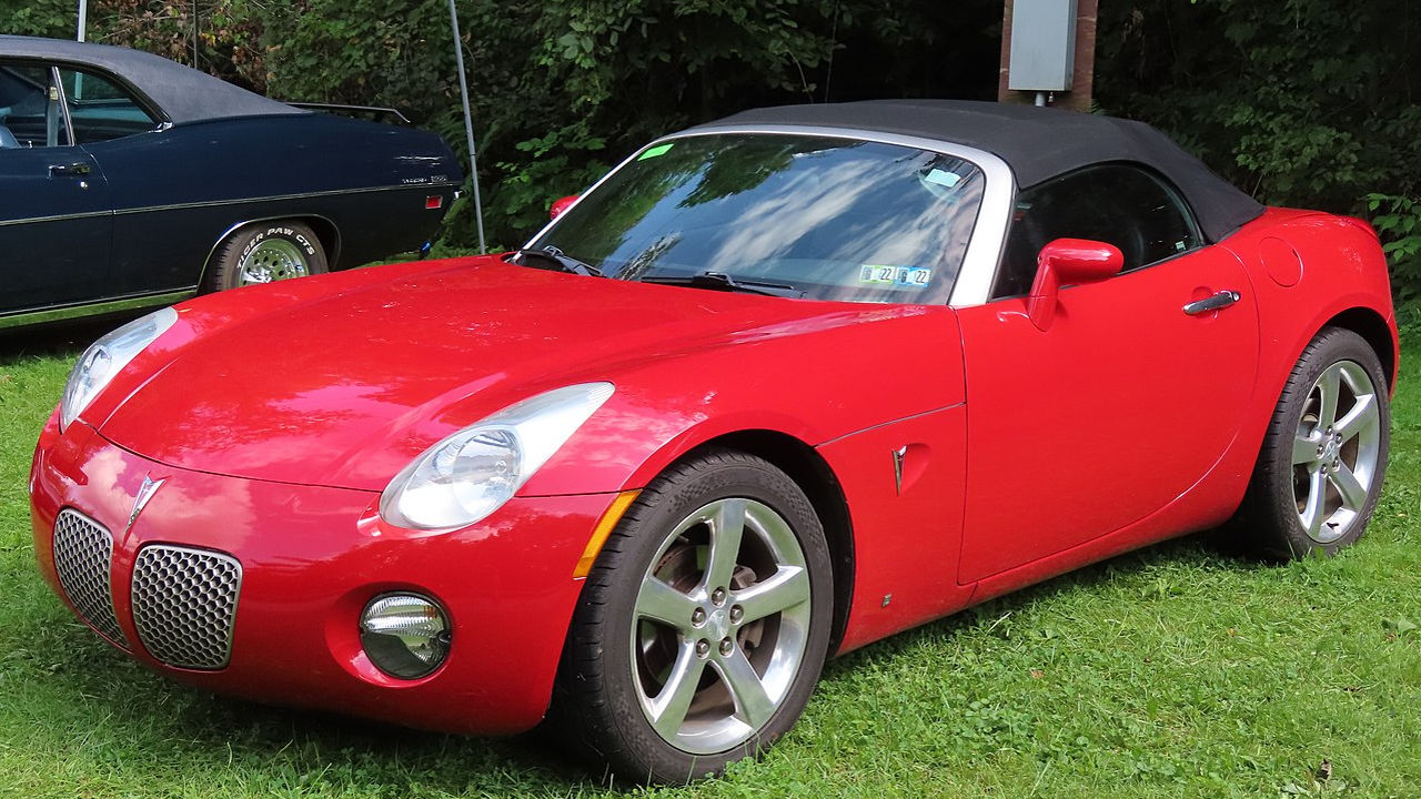 06-09 Pontiac Solstice base convertible