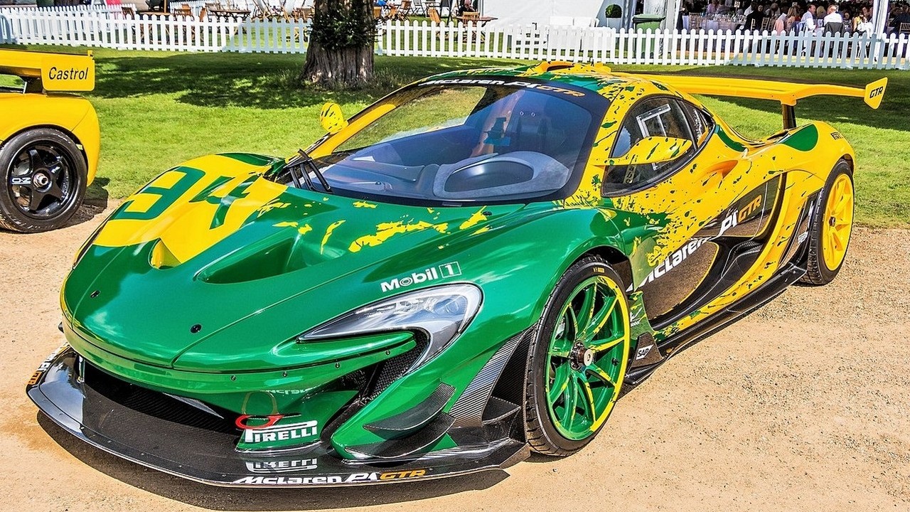 2015 McLaren P1 GTR Hypercar.