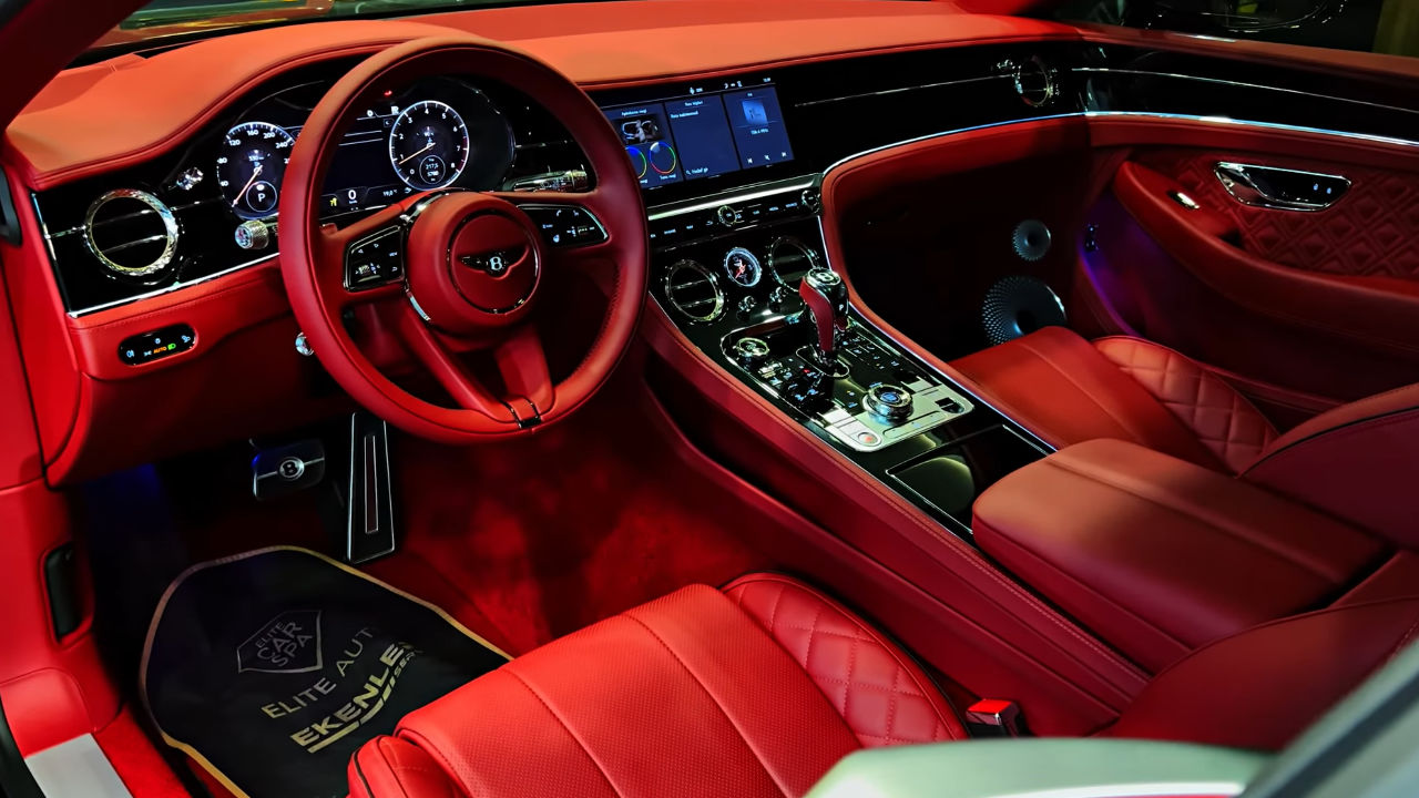 Bentley Continental GT interior