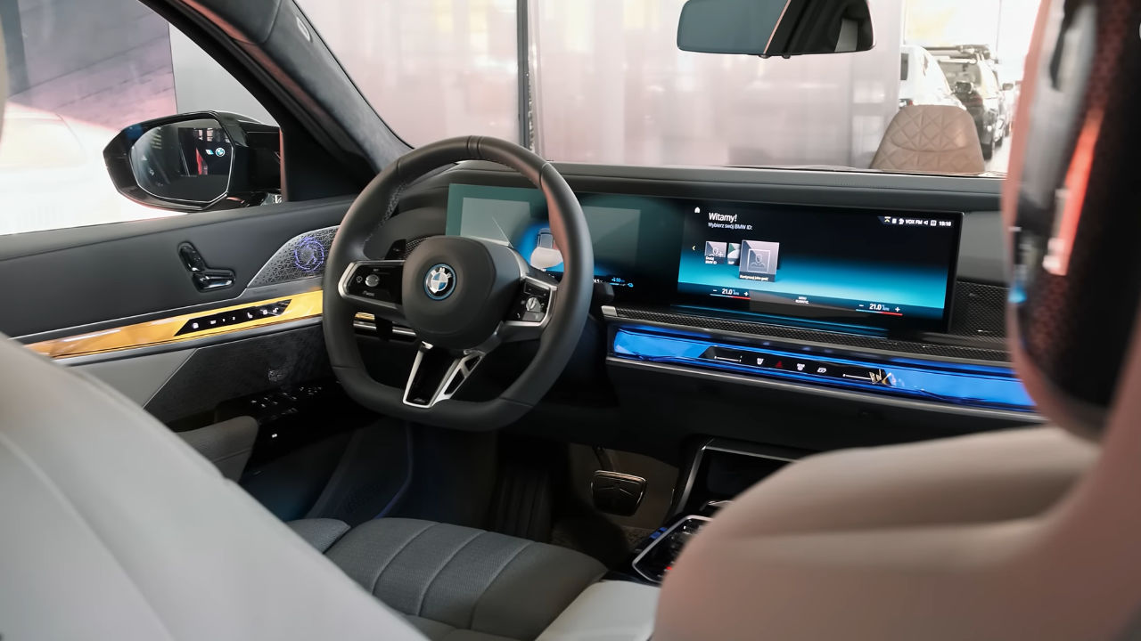 BMW 7 Series interior