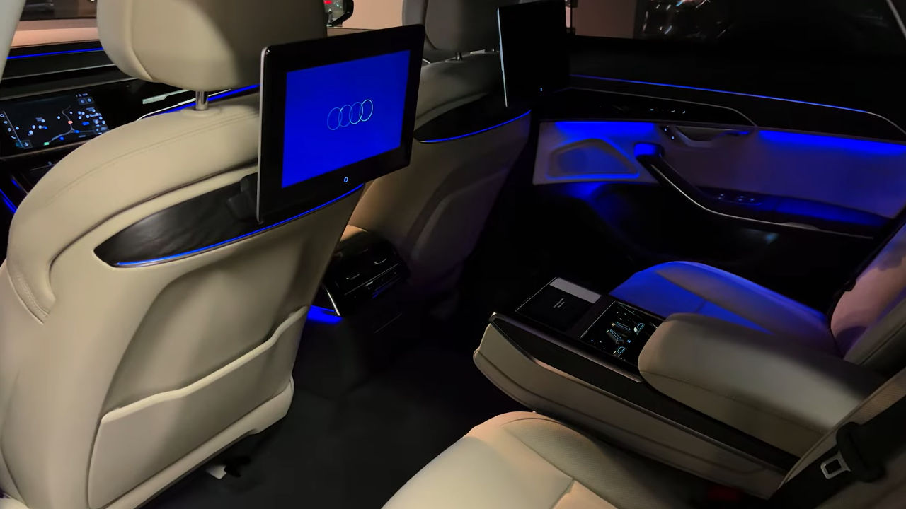 Audi A8 interior