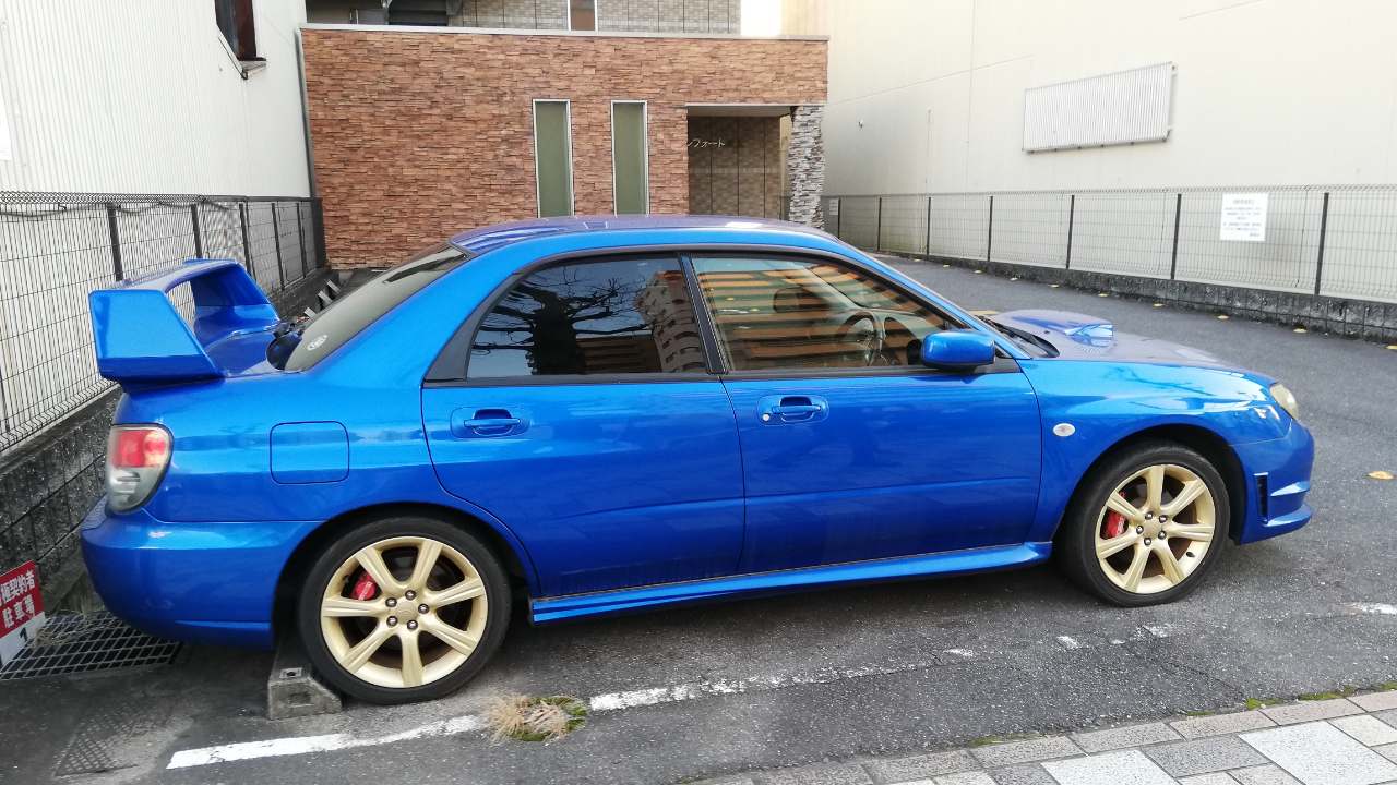 Subaru TA-GDA Impreza WRX hawkeye