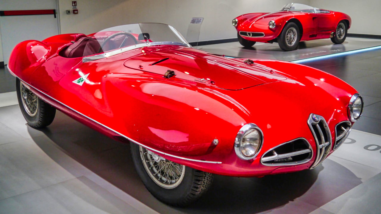 Arese Museo Storico Alfa Romeo 1952 1900 C52 Disco Volante