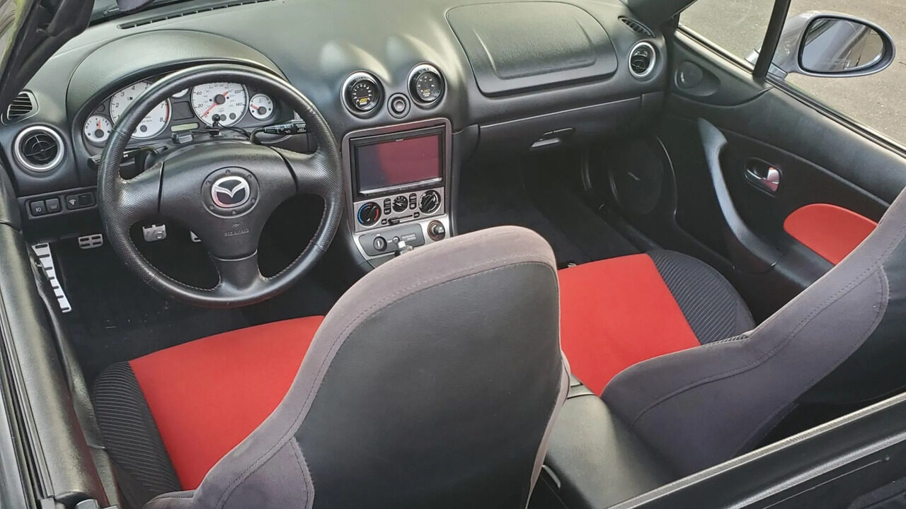 Mazdaspeed MX-5 interior.