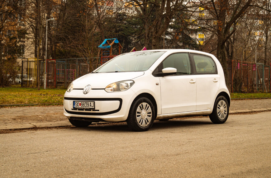 White Volkswagen Up!