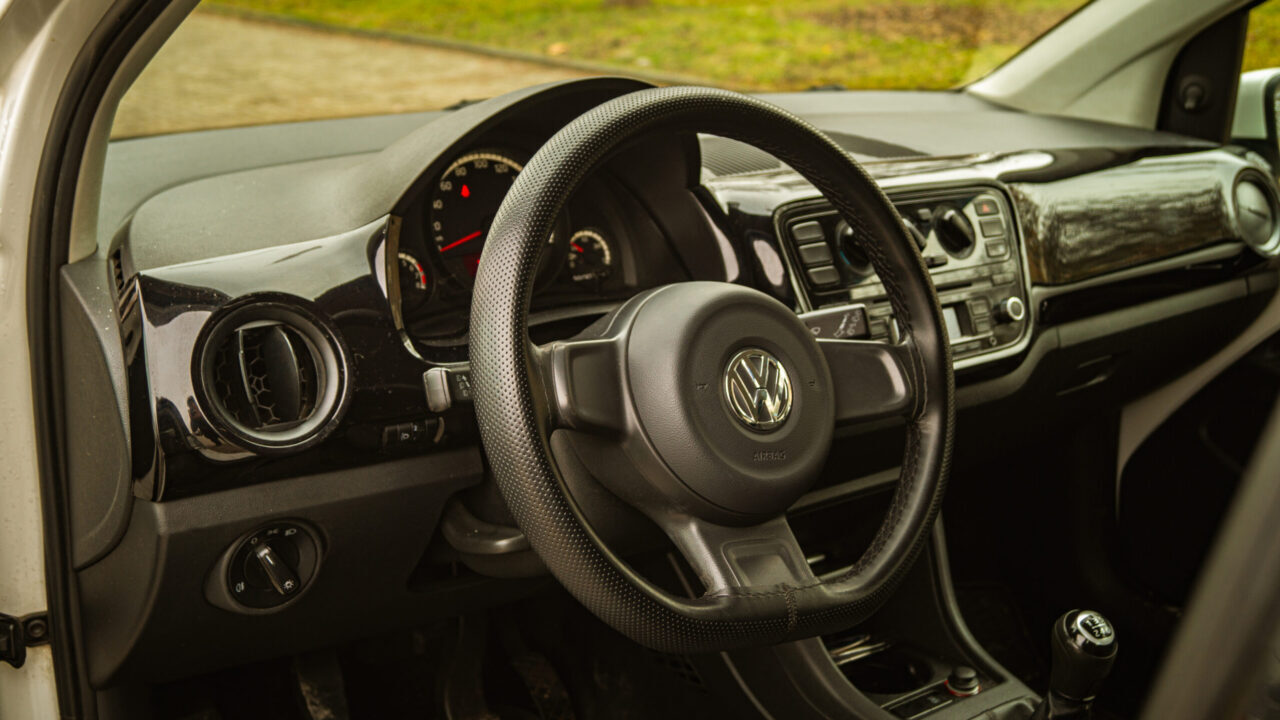 White Volkswagen Up!