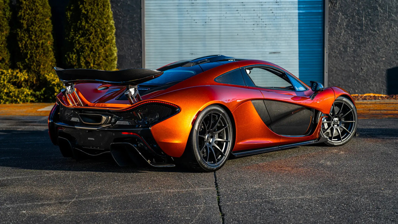 Orange McLaren P1