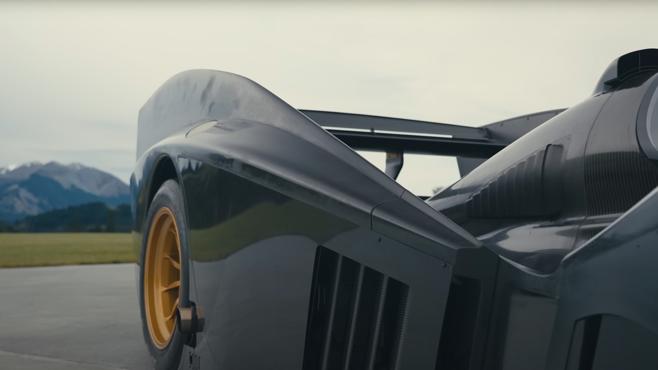 The fins on the Rodin FZERO, close up