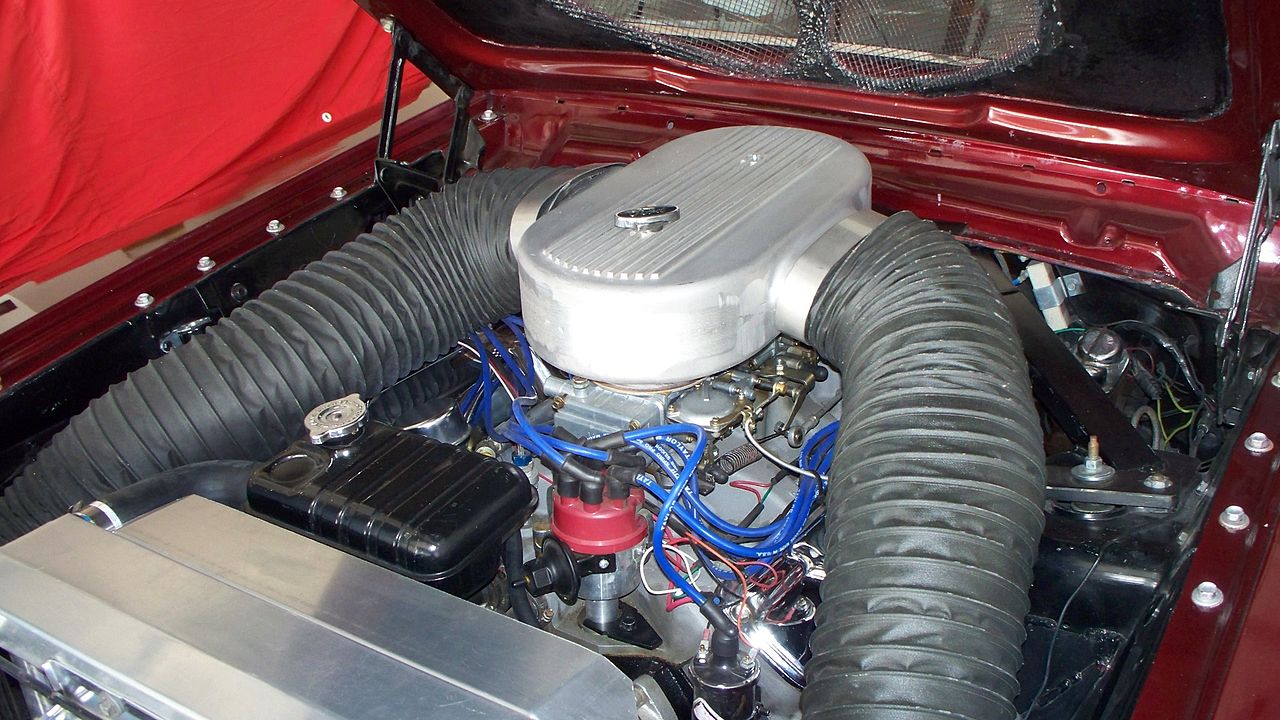 1964 Ford Fairlane Thunderbolt engine.