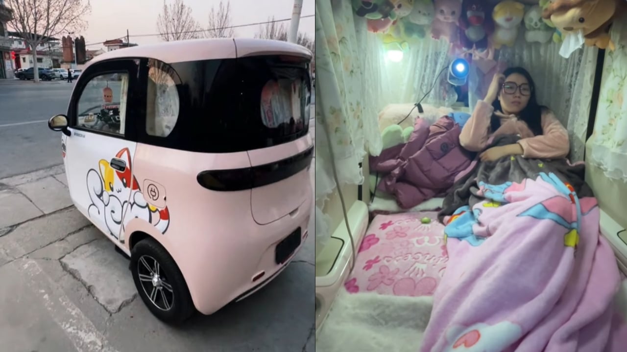 TikTok star Janet Colby with her electric trike