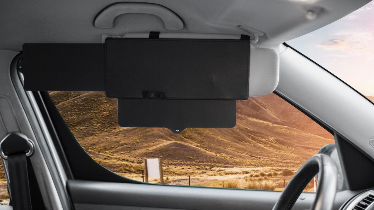 adjustable sun visors for side windows