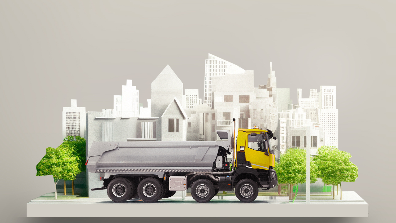 A Mockup of Urban Distribution The Good City Renault Trucks