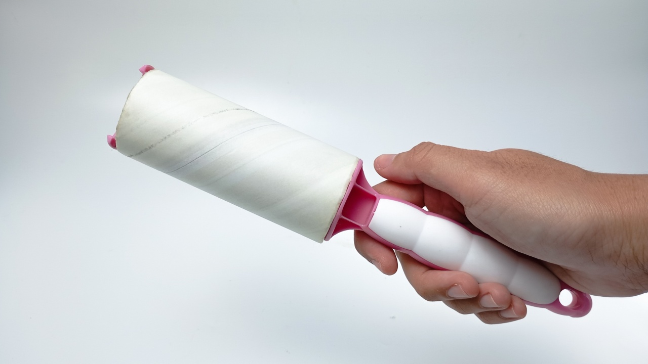 A lint roller is a great item to keep handy in your car