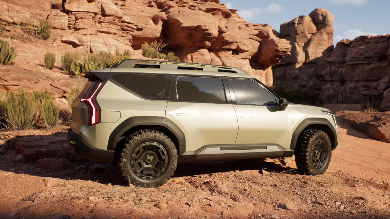 EV9 “ADVNTR” Concept is an adventurous all electric SUV offering rugged capability and maximum lifestyle flexibility