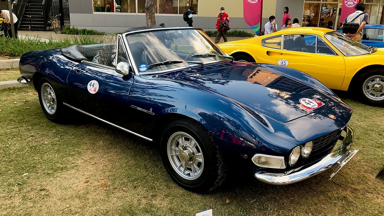 1967 Fiat Dino Spider.