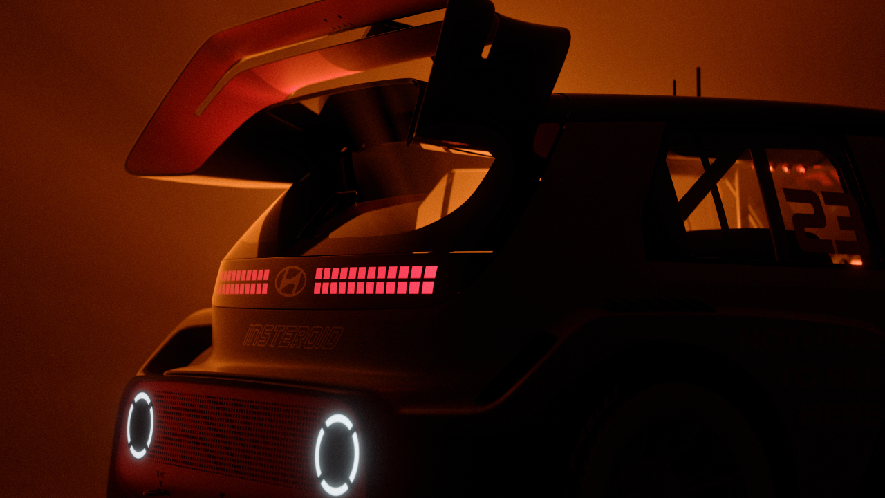 Hyundai Motor Teases INSTEROID, A Sporty Gaming-Inspired EV Design Fantasy