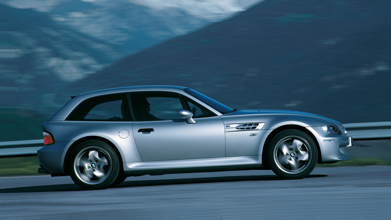 Silver 2005 BMW Z3 M Coupe Driving Side Profile