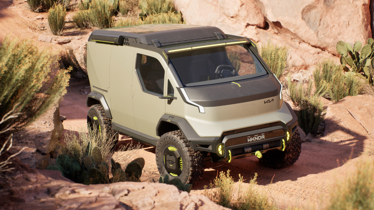 PV5 “WKNDR” Concept EV Van is the coolest and most capable EV designed to complement the bold side of life