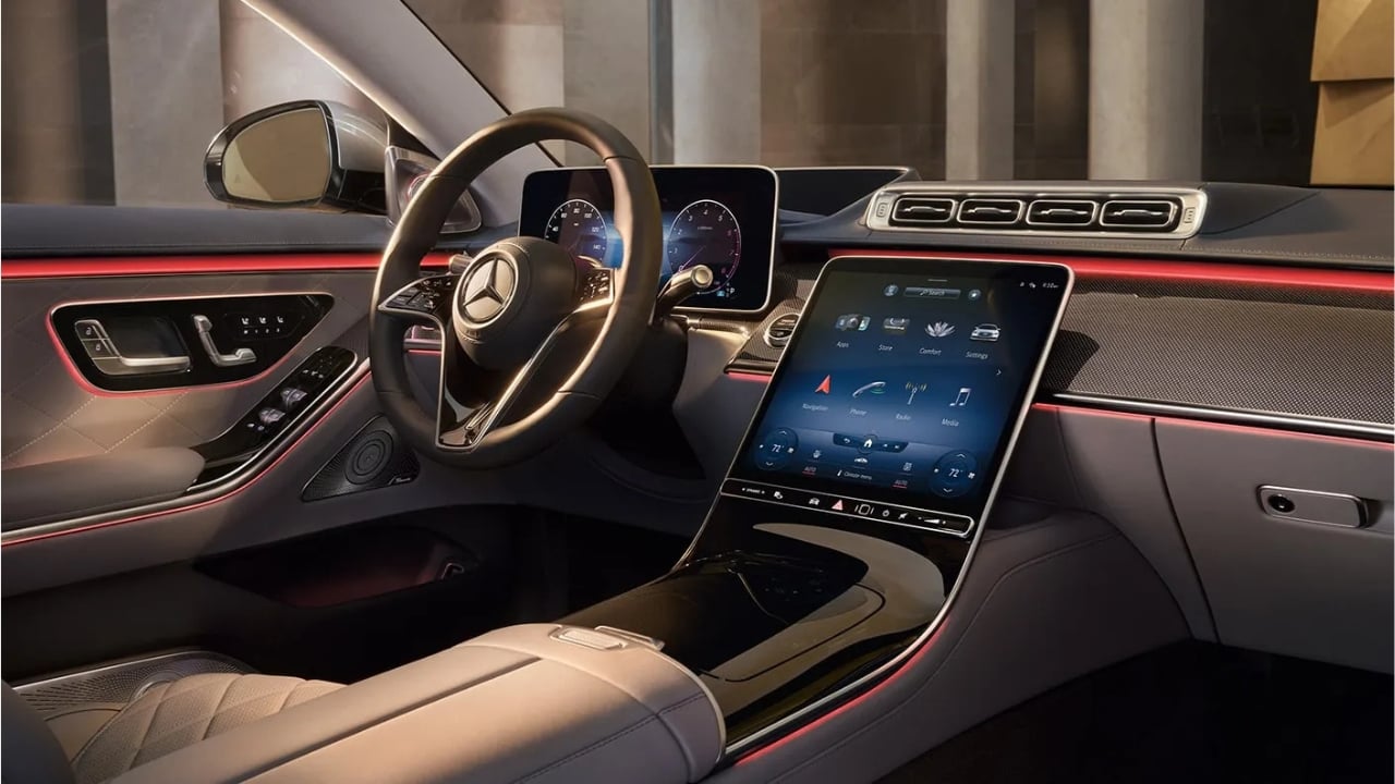 Interior of 2025 Mercedes-Benz S
