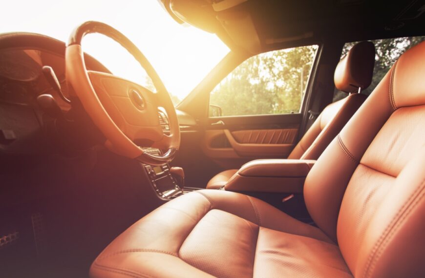 When sitting in the sun, your car's interior can quickly turn into an oven