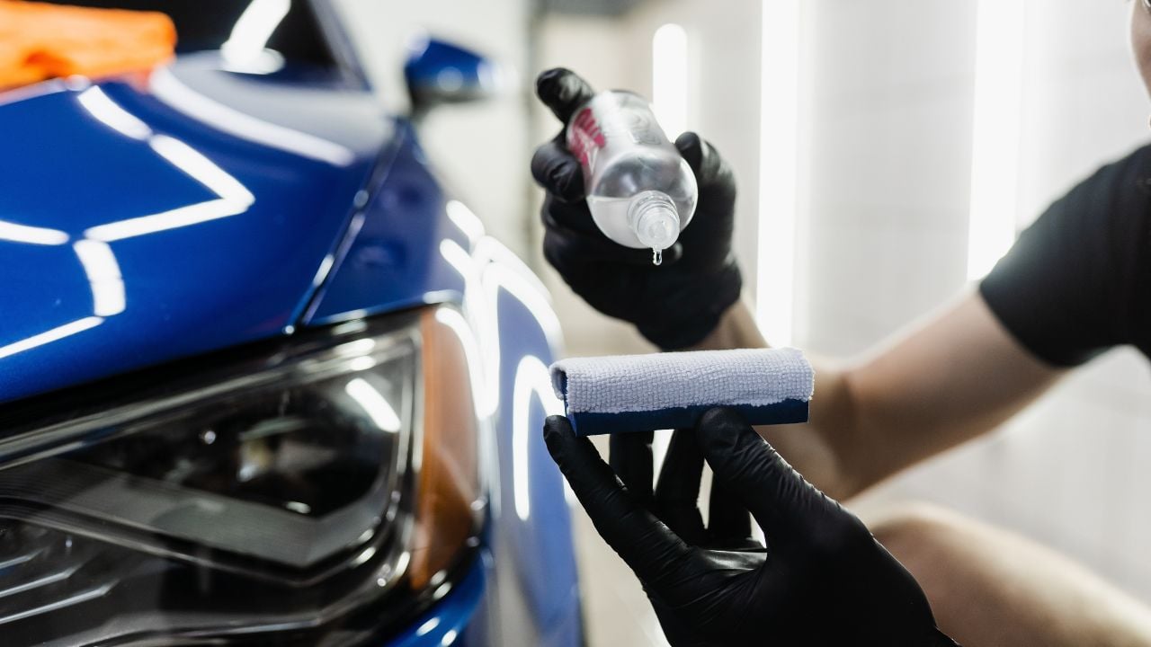 ceramic coating on car