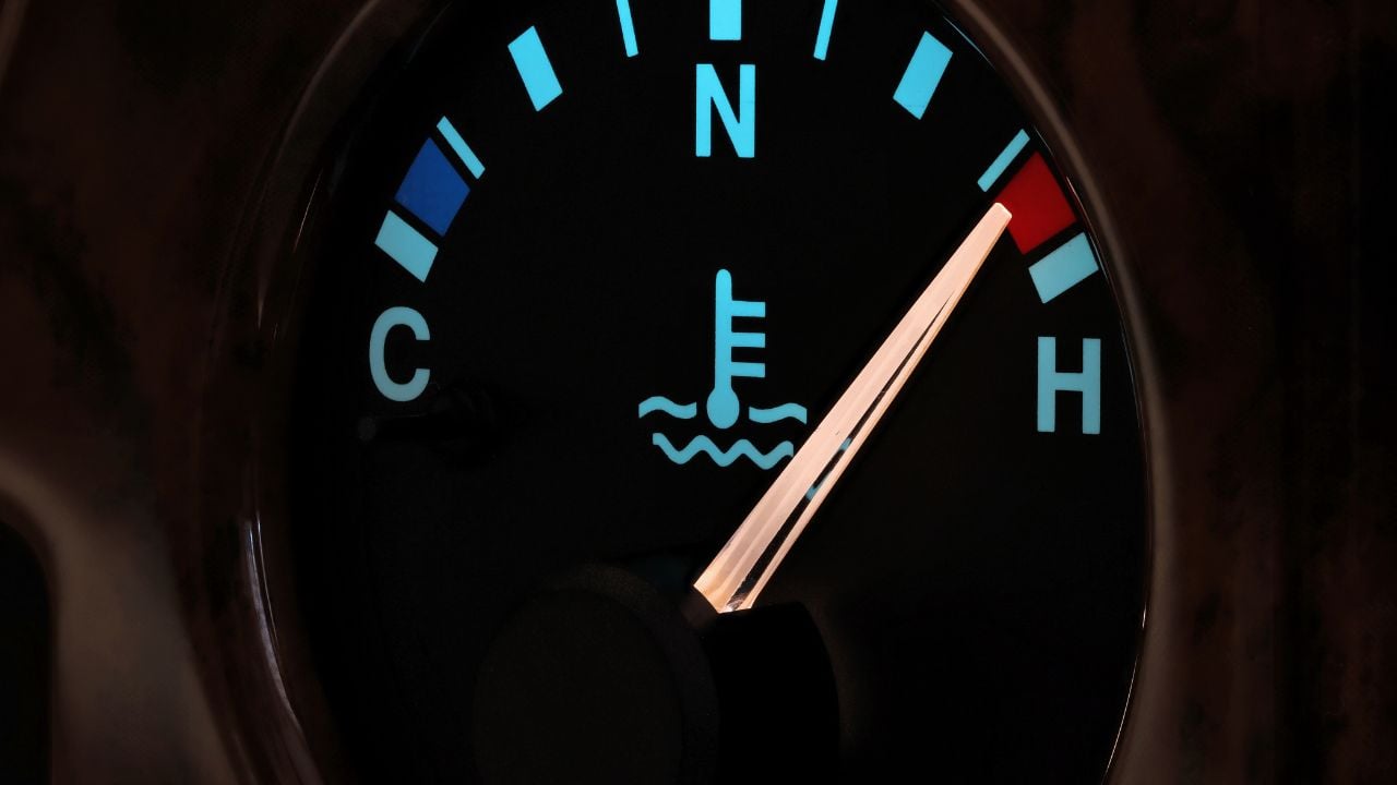 coolant temperature light