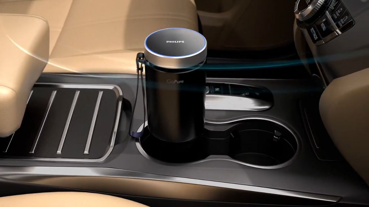 Philips air purifier in car