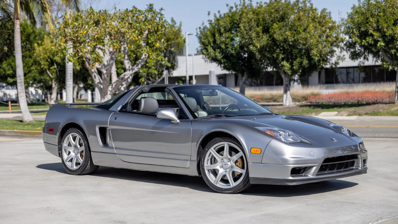 9k-Mile Supercharged 2002 Acura NSX-T 6-Speed