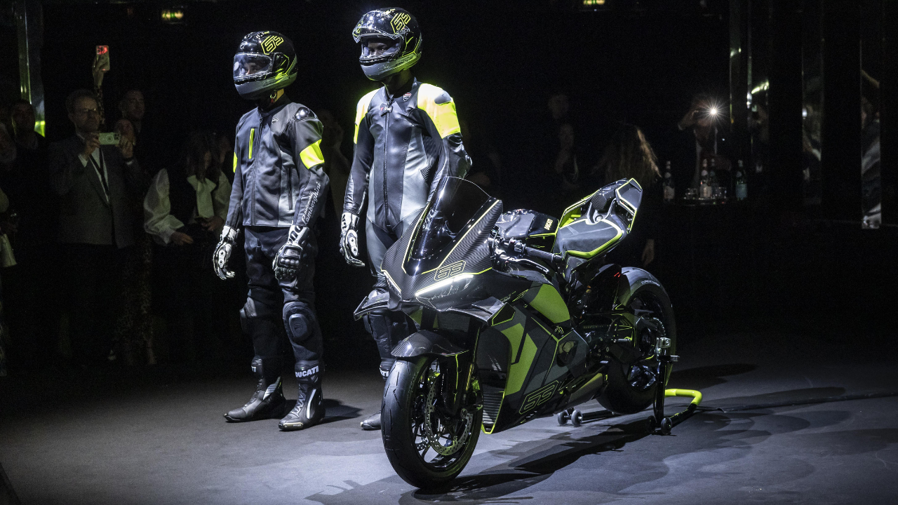 Ducati Panigale V4 Lamborghini, the motorbike