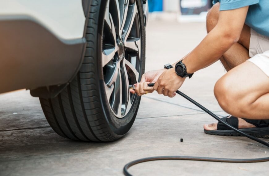 Check your tire pressure when they're cold