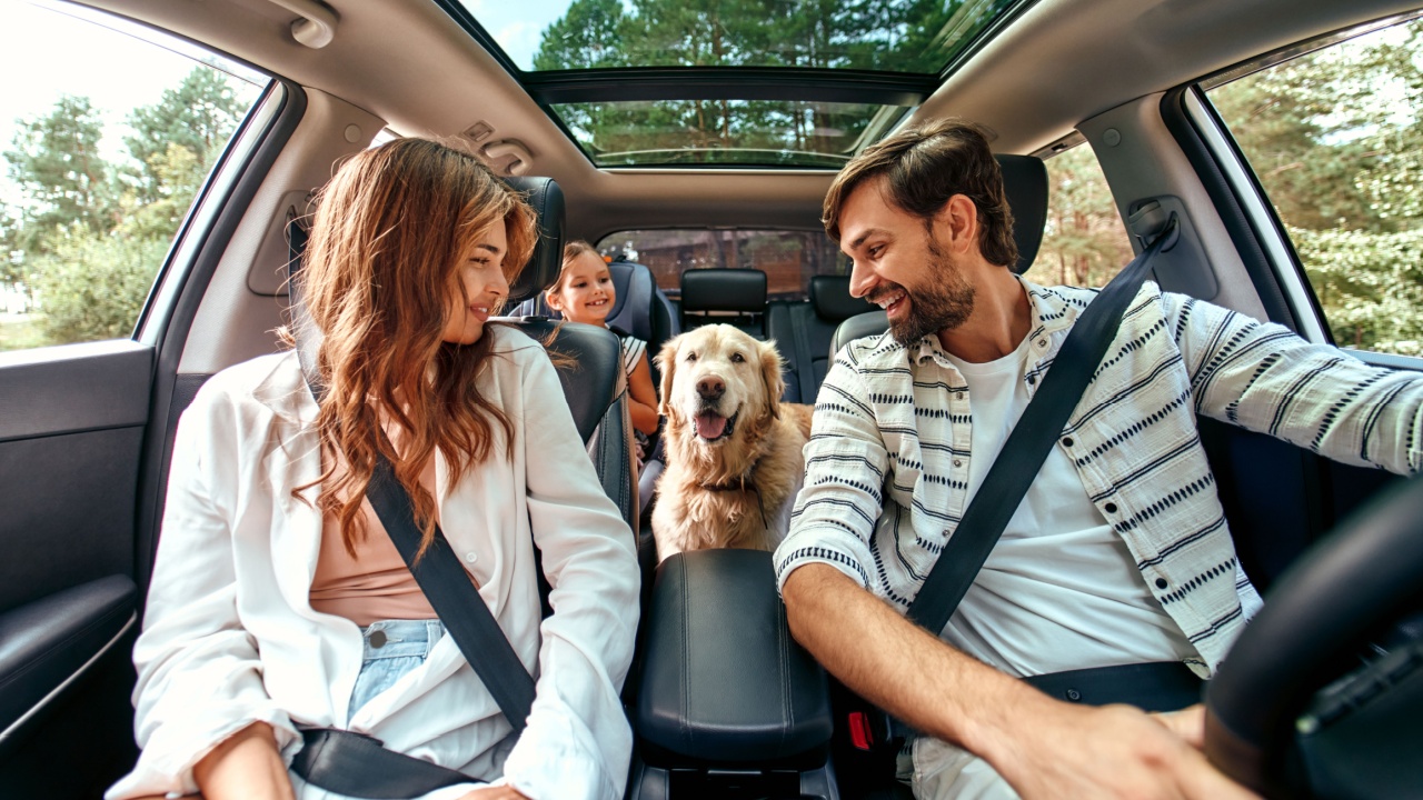 Family in Car - Growing Family