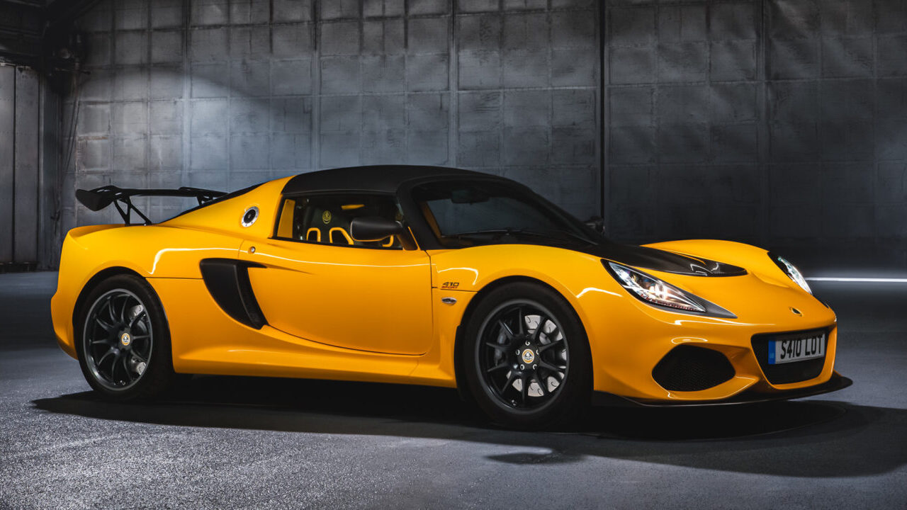 yellow Lotus Exige Sport 410