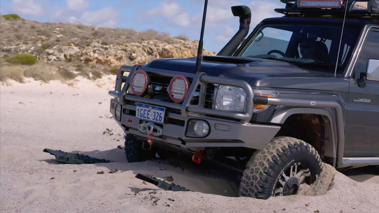 recovery board car