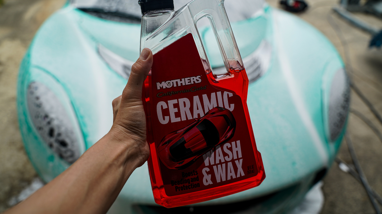 Mothers California Gold Ceramic Detailing Products