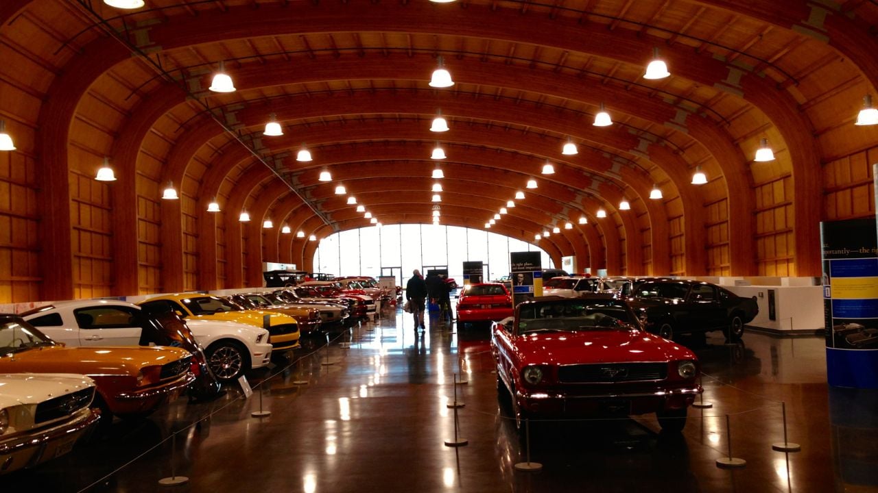 Interior of LeMay America's Car Museum