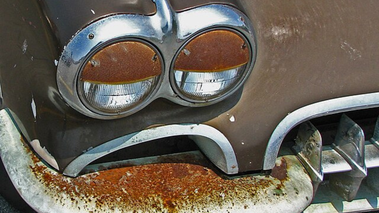 Rusty 1958 Corvette