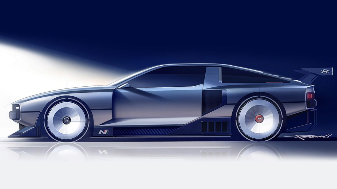hyundai n vision 74 side view
