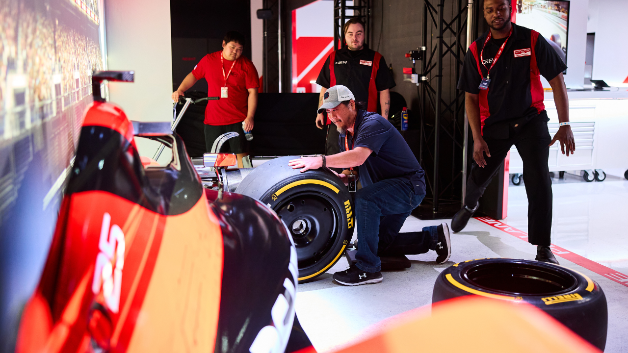 Formula 1 Las Vegas Grand Prix Plaza Pit Stop