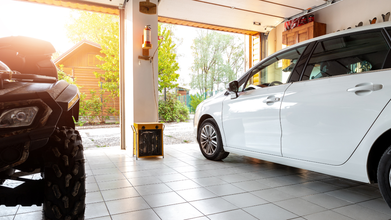 Cars in a Garage