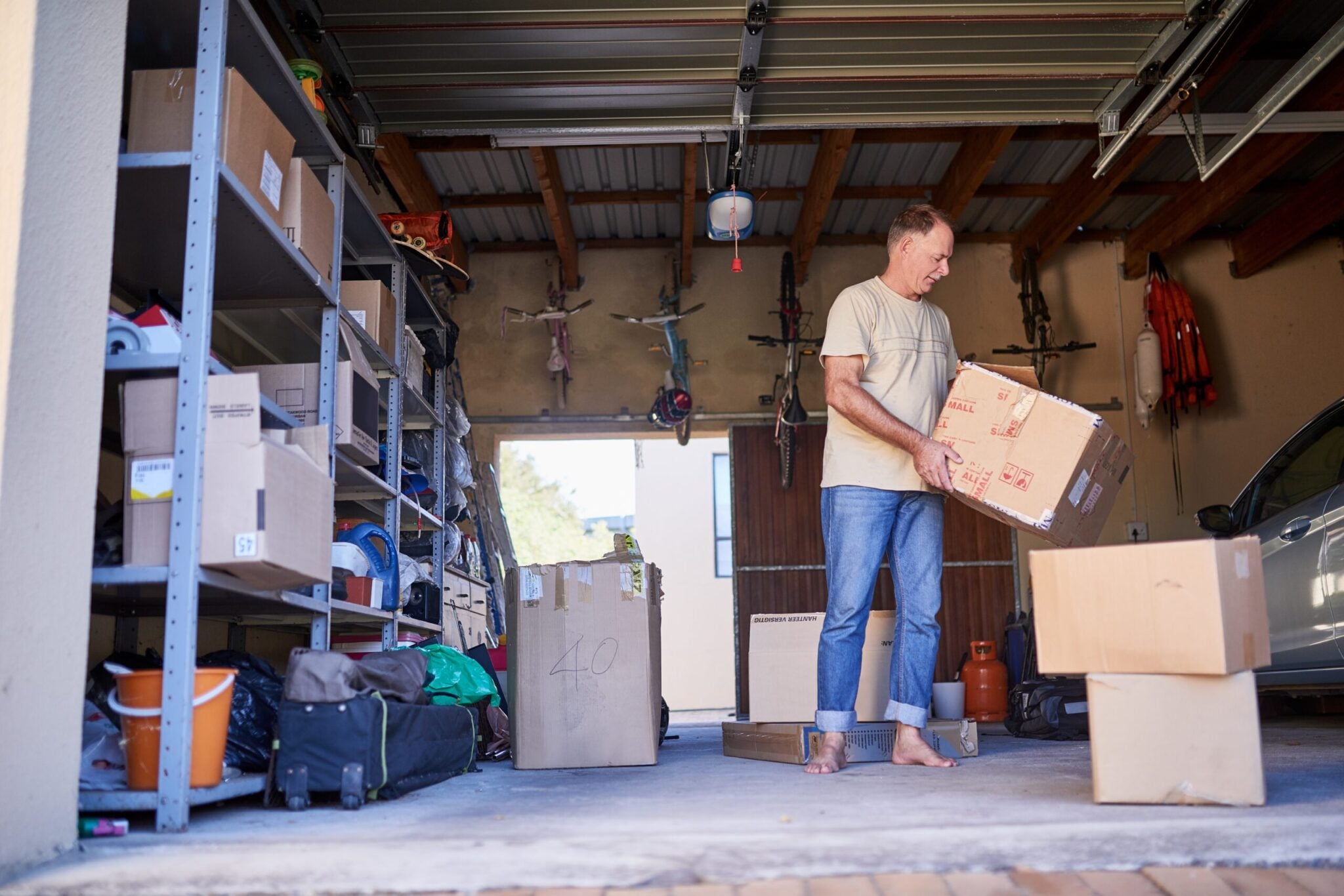 It's time to take a look in your garage and get rid of what you don't need