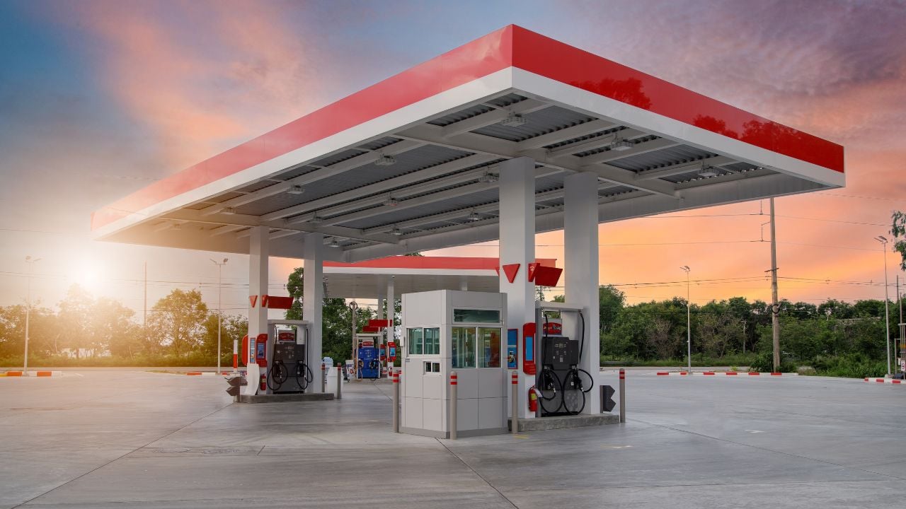 Gas Station, Petrol Station, Petrol Pump