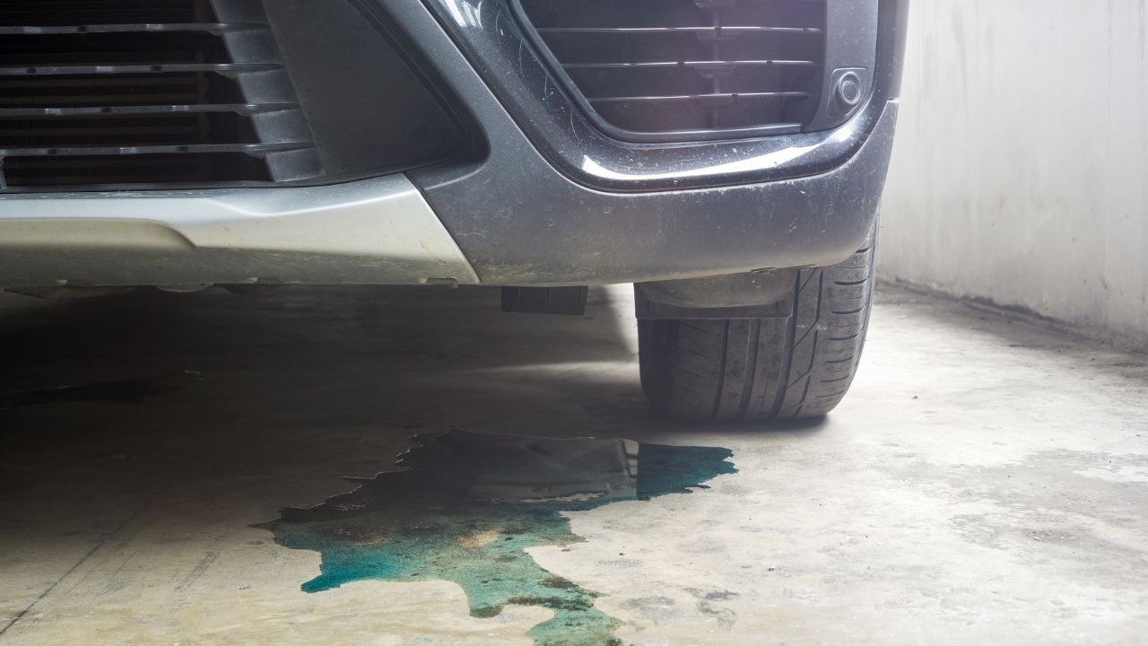 Coolant leak