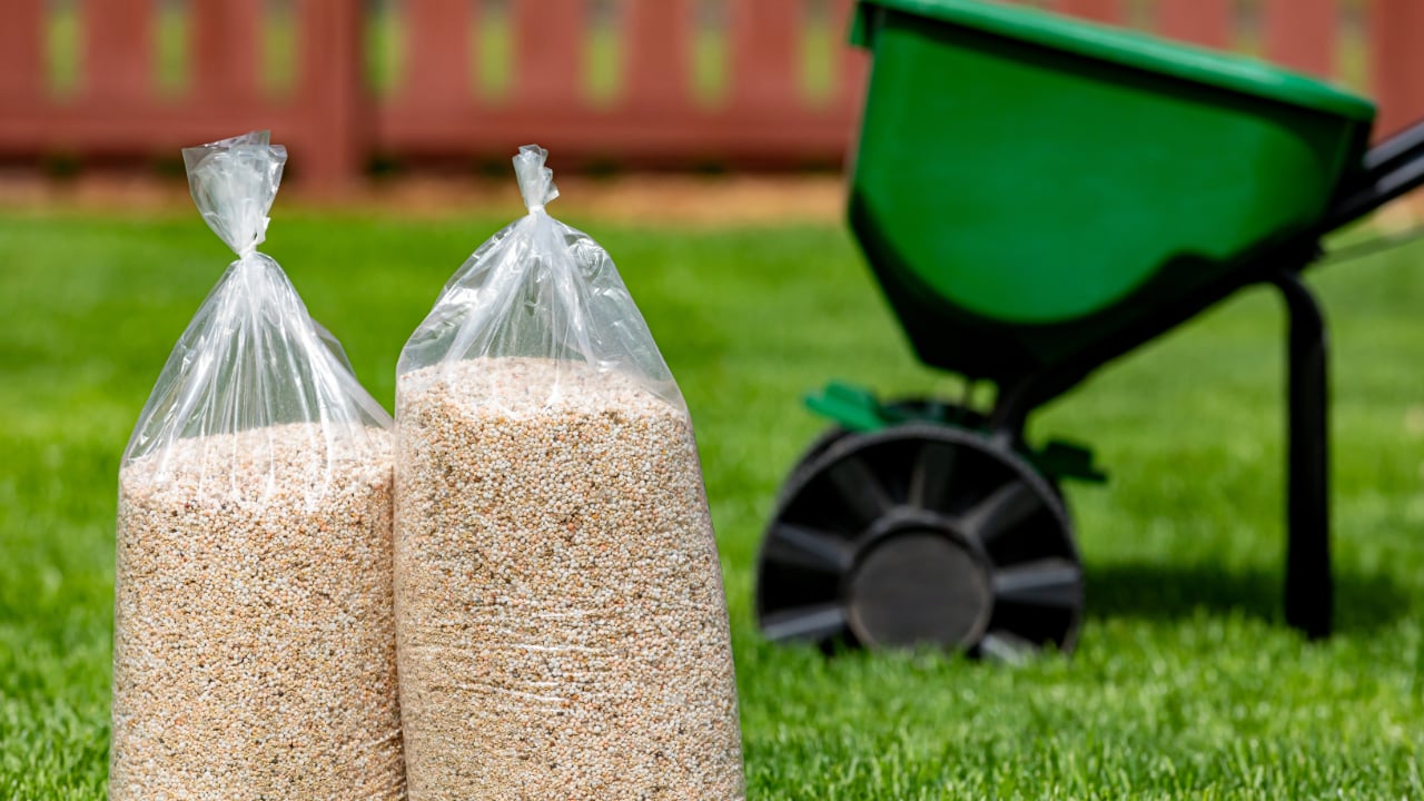 bags of fertilizer