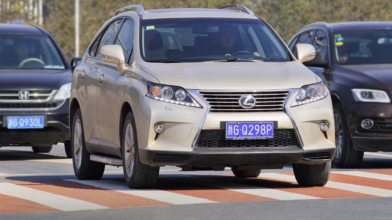 Beige Lexus