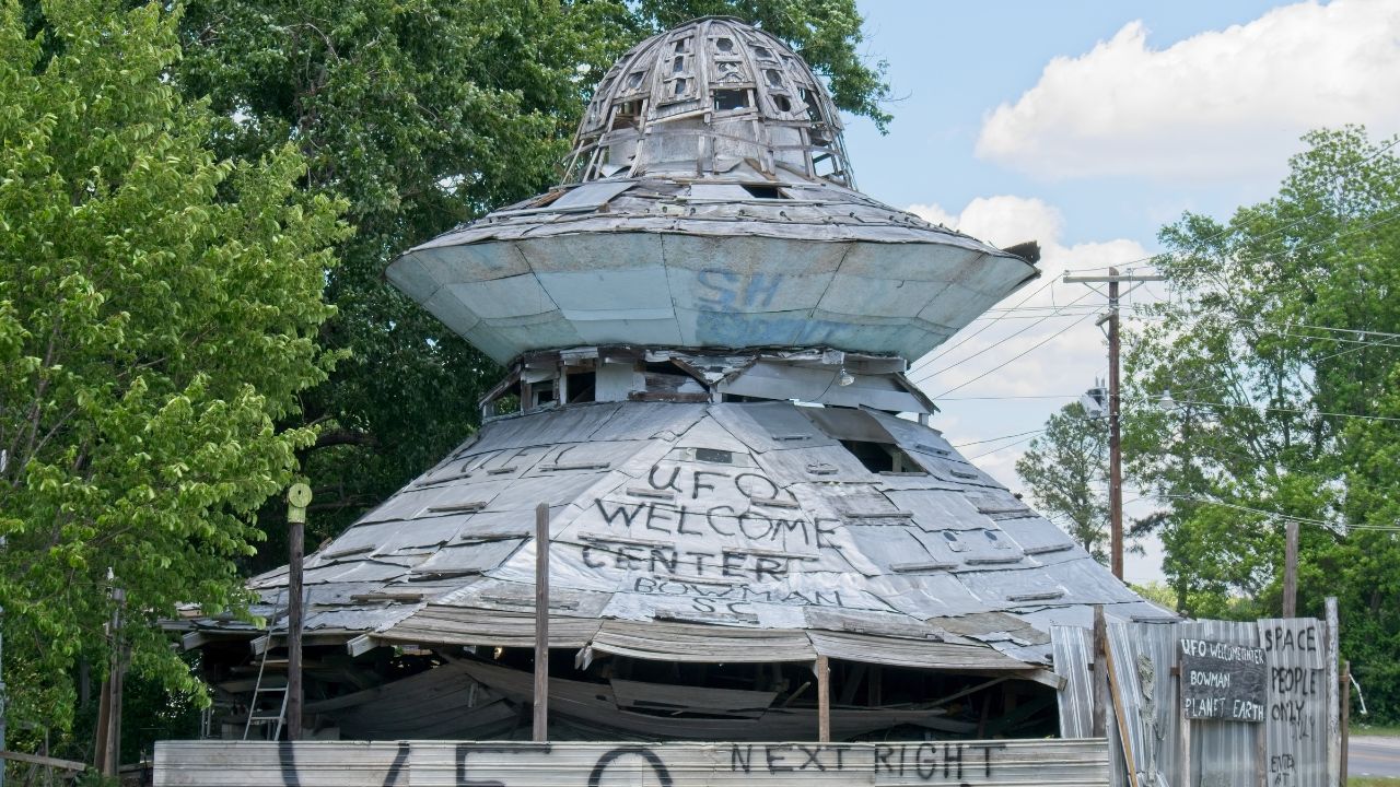 The UFO Welcome Center — Bowman, South Carolina