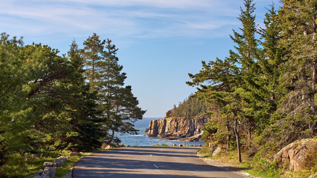 Acadia Loop Road Sea